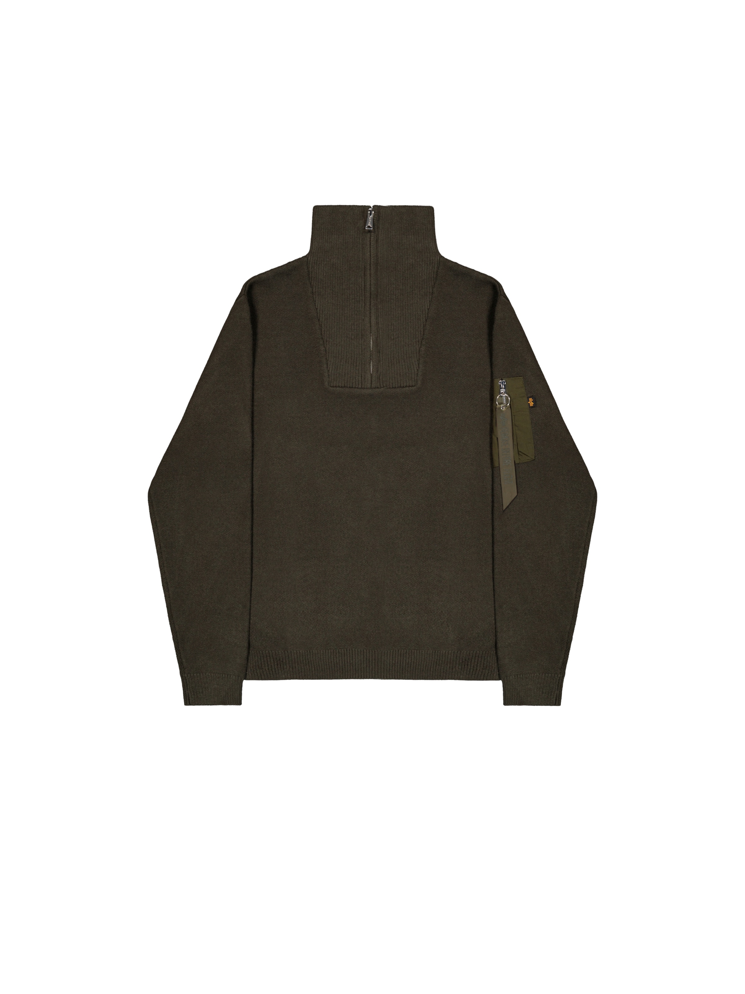 ALPHA INDUSTRIES - Pullover em verde: frente