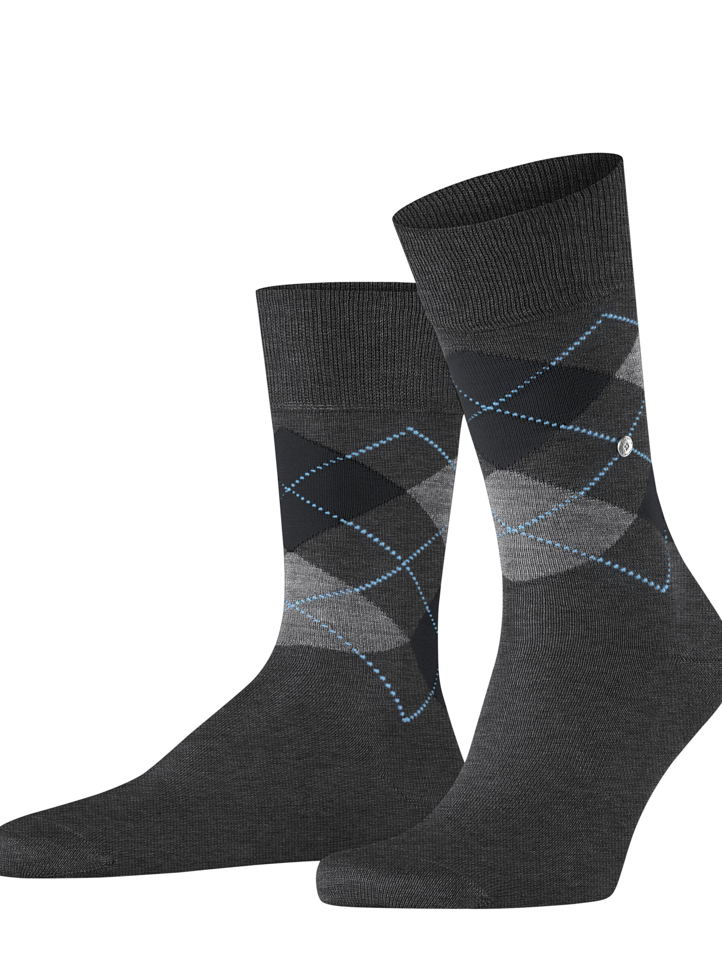 BURLINGTON Socks 'Manchester' in Grey: front