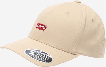 LEVI'S ® Czapka z daszkiem 'HOUSEMARK FLEXFIT' w kolorze brązowy: przód