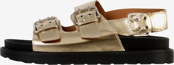 Sandales 'Sandalen mit Riemchen' Joia en or : devant