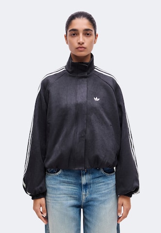 ADIDAS ORIGINALS Демисезонная куртка в Черный: спереди