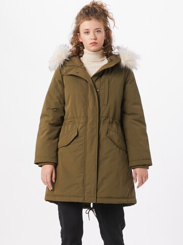 Parka d’hiver GAP en marron : devant