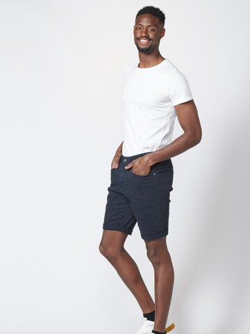 KOROSHI Regular Shorts in Blau