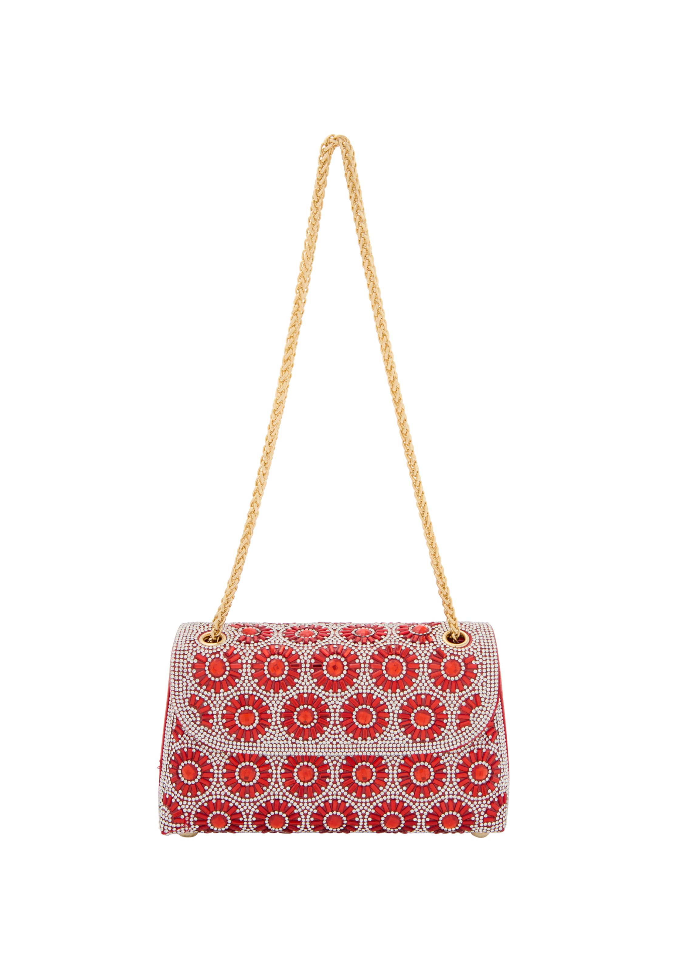 faina Сумка через плечо 'Minaudière' в Красный: спереди