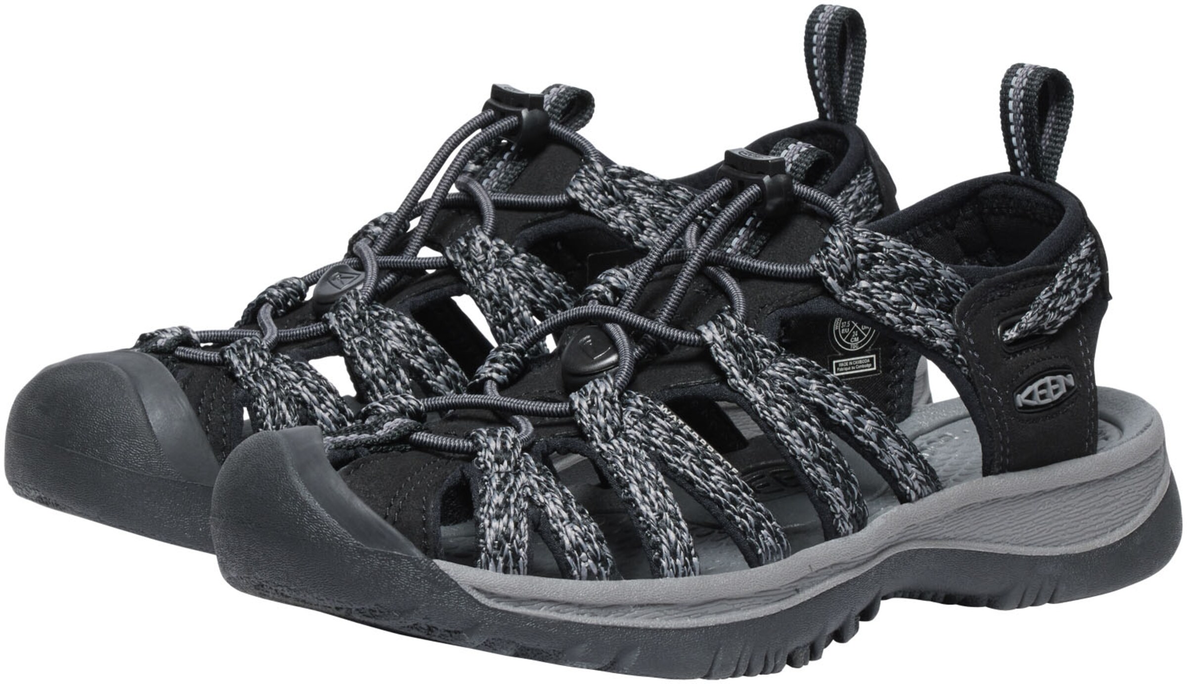 KEEN Sandals 'Whisper' in Black