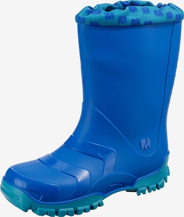 ELEFANTEN Rubber Boots 'JELMER' in Blue: front