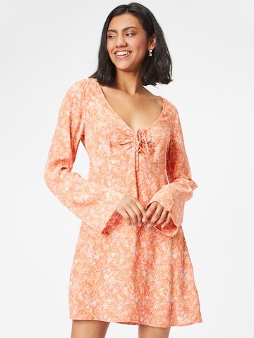 Robe Cotton On en orange : devant