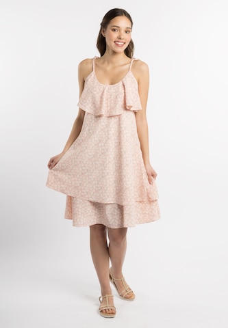 MYMO Καλοκαιρινό φόρεμα σε ροζ