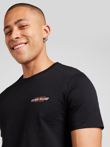 Maglietta 'American Tradition' di GUESS JEANS in nero