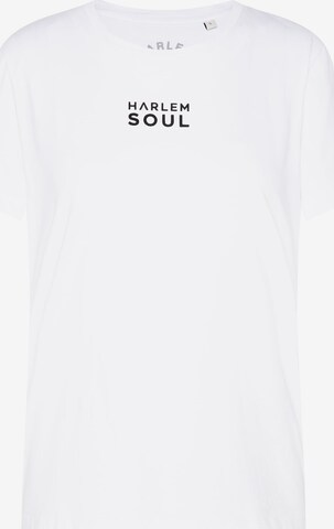 Harlem Soul JO-LEEN T-Shirt Printed in Weiß: predná strana