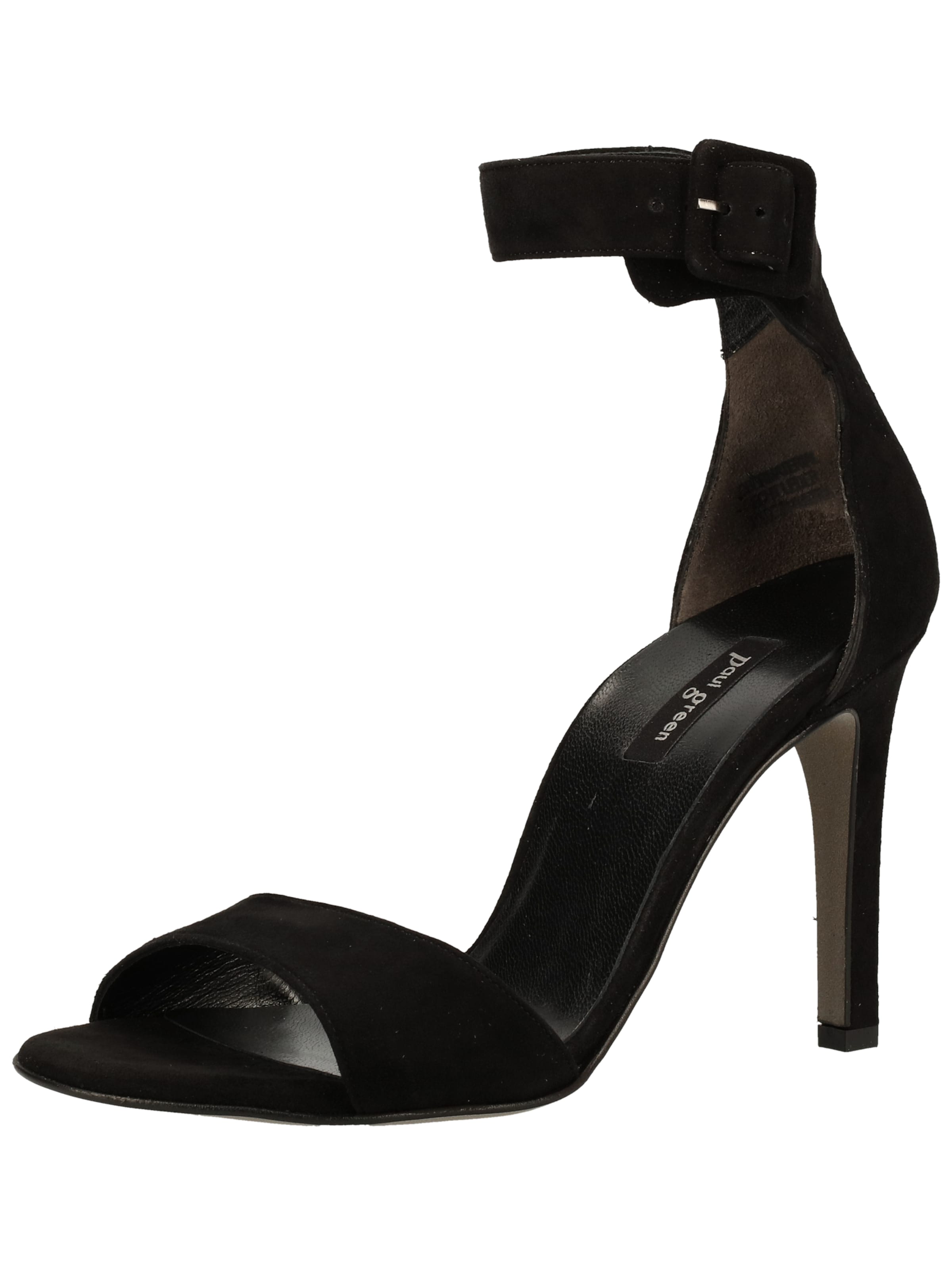 Paul Green Sandale in Schwarz: Vorderseite