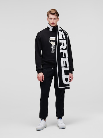Karl Lagerfeld Šal | črna barva