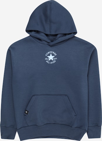 CONVERSE Sweatshirt in Blauw: voorkant