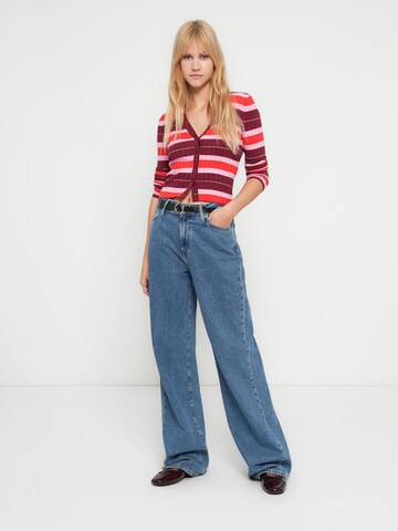 Noisy may Вязаная кофта 'NMANNY' в Красный