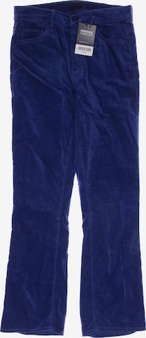 MOTHER Pants in XS in Blue: front
