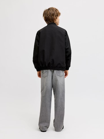 Wide Leg Jean 'JJIDAVE' Jack & Jones Junior en noir