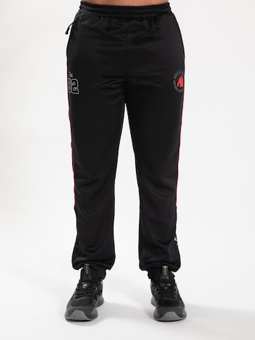 Loosefit Pantaloni sportivi 'Broxton' di Gorilla Wear in nero: frontale