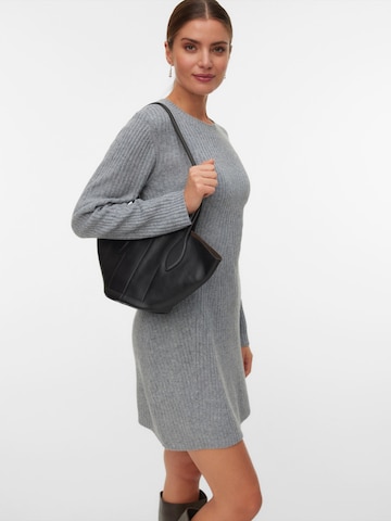 Robes en maille 'VMJOSANNA' VERO MODA en gris : devant