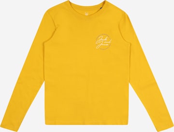 Jack & Jones Junior - Camiseta 'Jerrys' en amarillo: frente