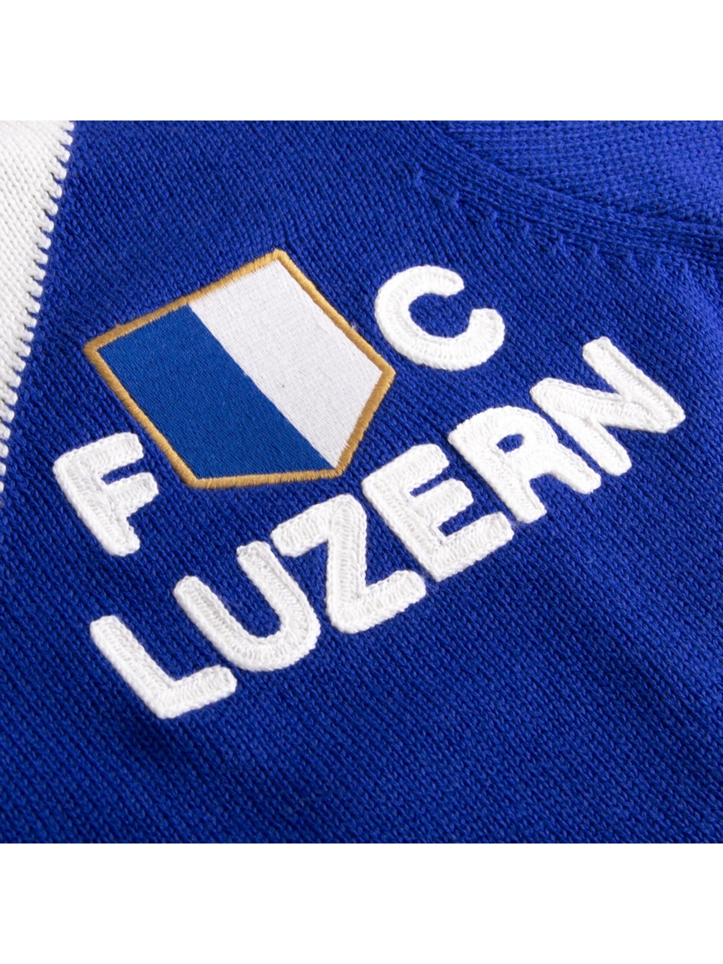 COPA FOOTBALL Sportjas 'FC Luzern 1959 - 60 Retro Voetbaljack' in Blauw