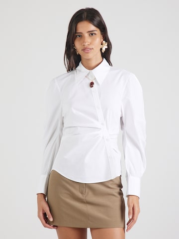 & Other Stories Blus i vit: framsida