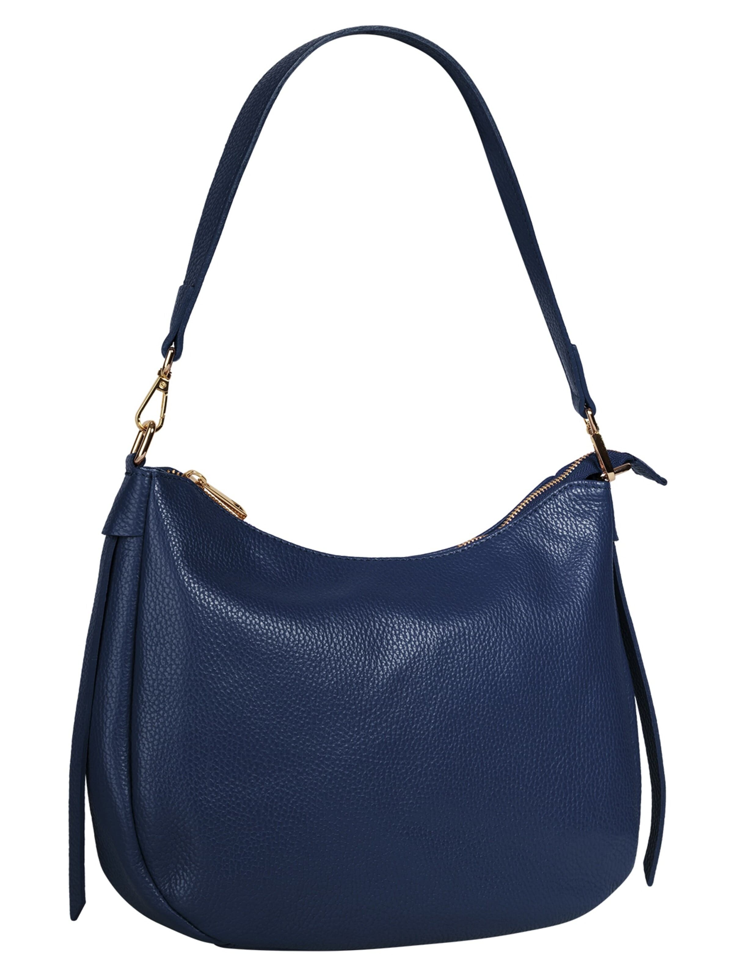 Cluty Crossbody Bag in Blue: front