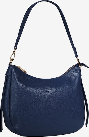 Cluty Crossbody Bag in Blue: front
