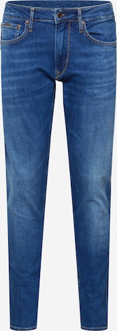 Jean 'Stanley' Pepe Jeans en bleu : devant