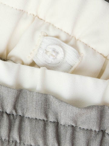 NAME IT Wide leg Byxa 'NKFOJETTO' i grå