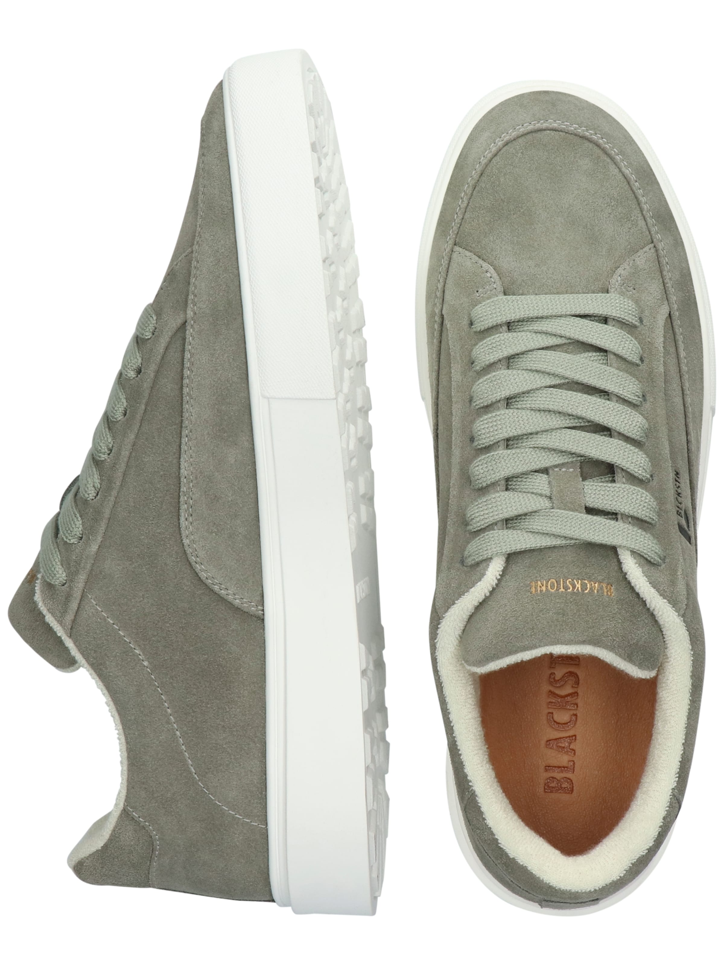BLACKSTONE Låg sneaker 'Quartz Beverly EG561' i grön