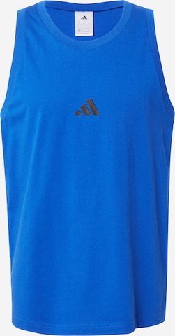 ADIDAS SPORTSWEAR - Camiseta funcional en azul: frente