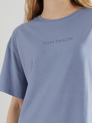 Chemise de nuit TOM TAILOR en bleu