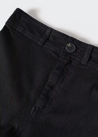 MANGO TEEN Wide leg Jeans 'Marinet' in Black
