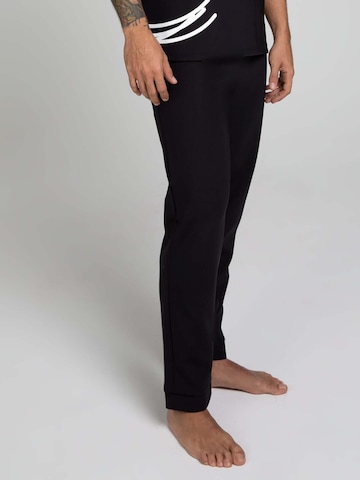 Regular Pantalon de sport HACOY en noir