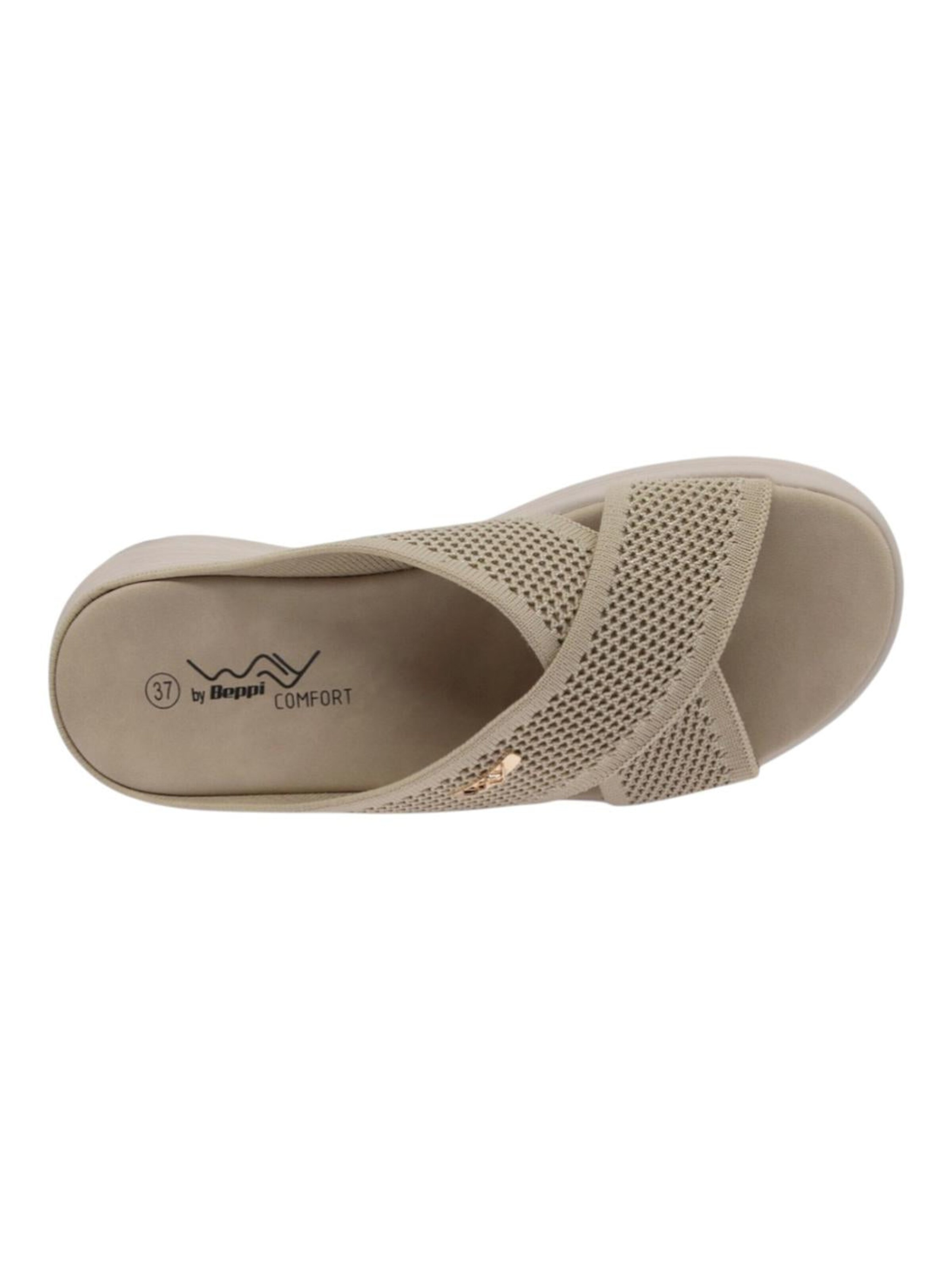 Beppi Pantoletter i beige