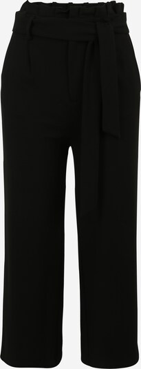 Only Petite Pleat-Front Pants 'POPTRASH' in Black, Item view