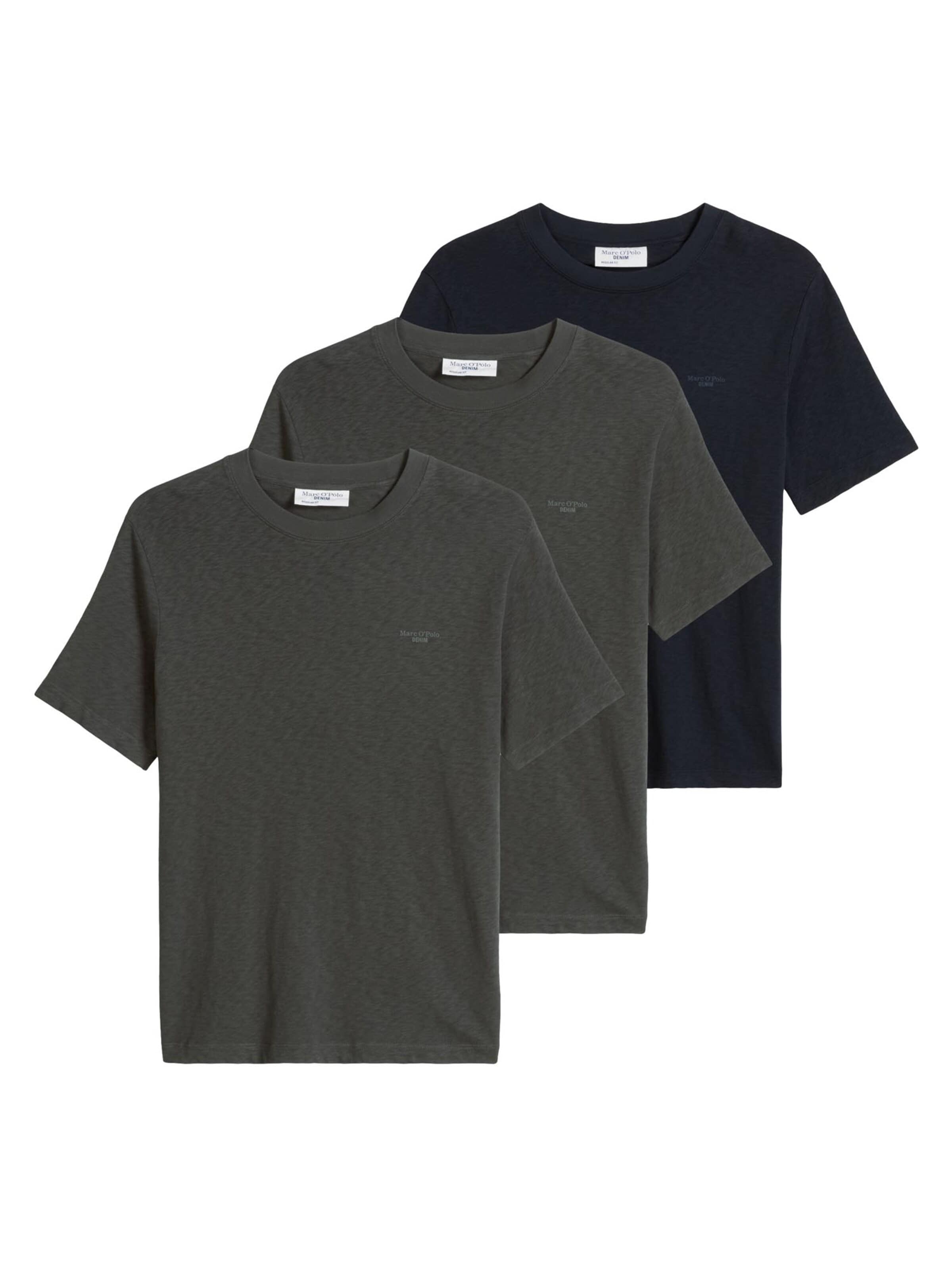 Marc O'Polo DENIM Shirt 'Basic' in Blue: front