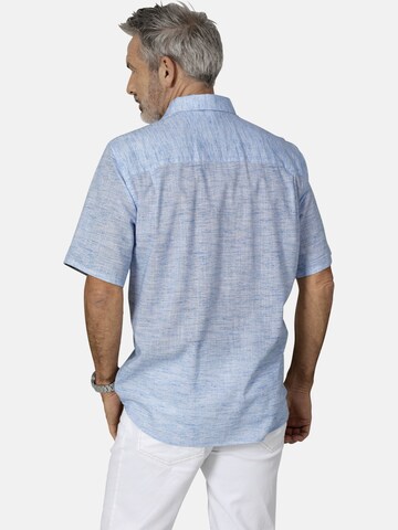 BABISTA Regular Fit Kurzarmhemd ' Milanzetti ' in Blau