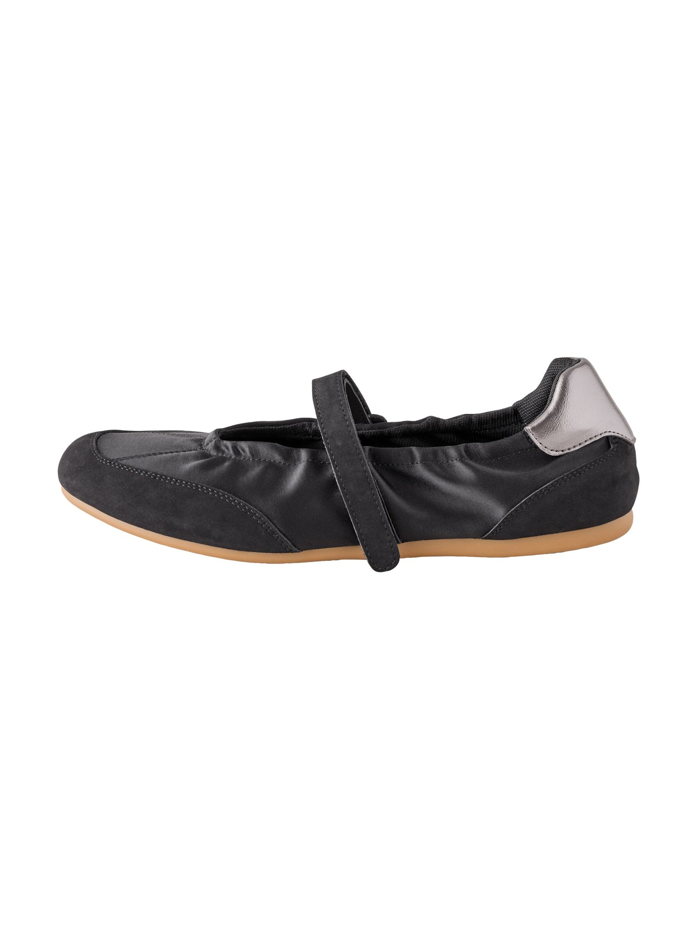 Ballerines Next en noir : devant