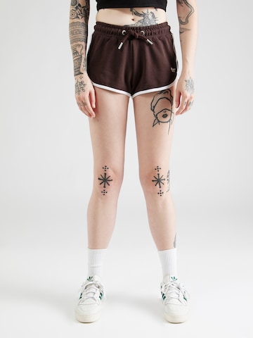 Superdry Szabványos Nadrág - barna: elől