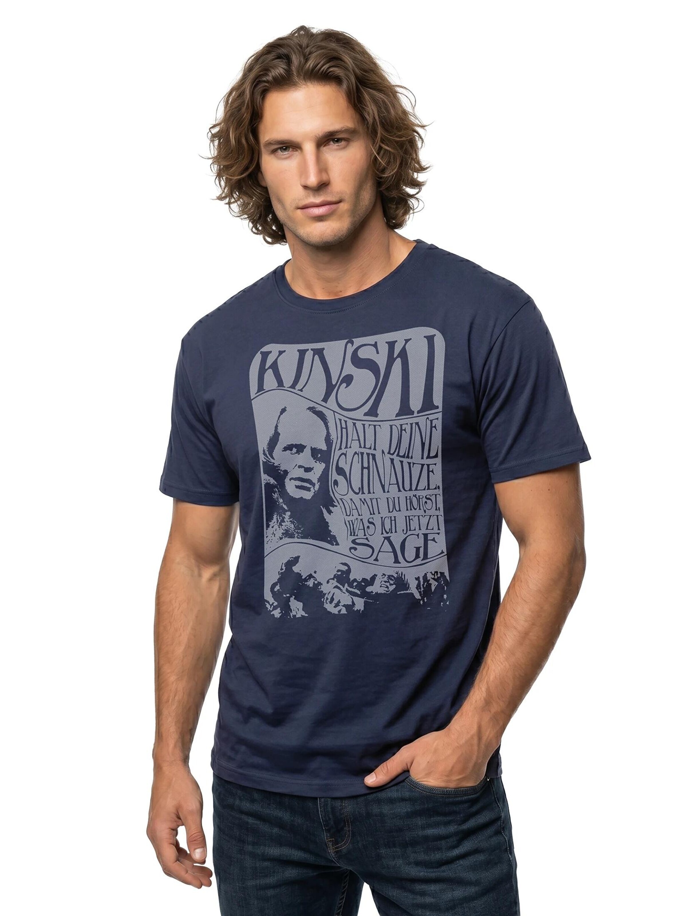 MAKAYA Shirt 'Schnauze' in Blue