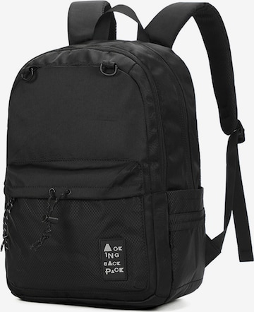 Aoking Backpack in Black: front