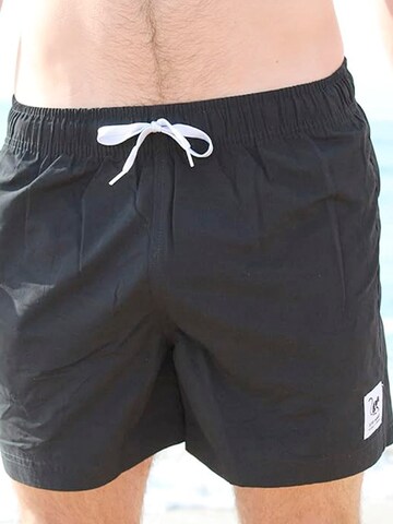 Surf Monkey - Bermudas en negro