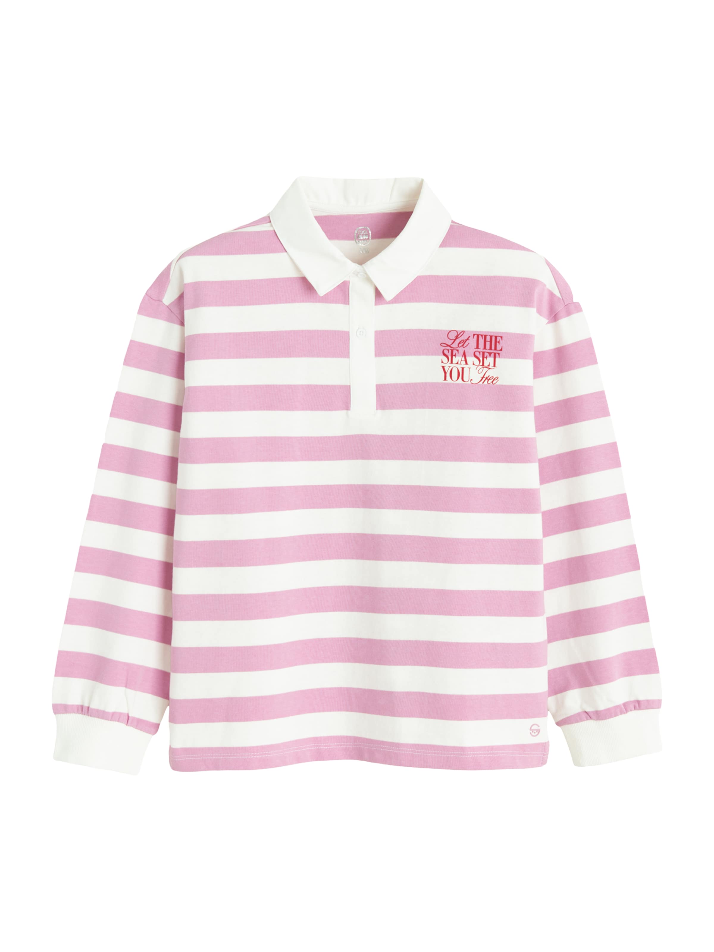 Cool Club Sweatshirt in Pink: front
