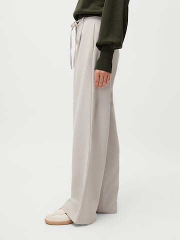 LeGer by Lena Gercke Широкий Брюки со складками в Серый