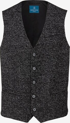 Boston Park Vest in Black: front