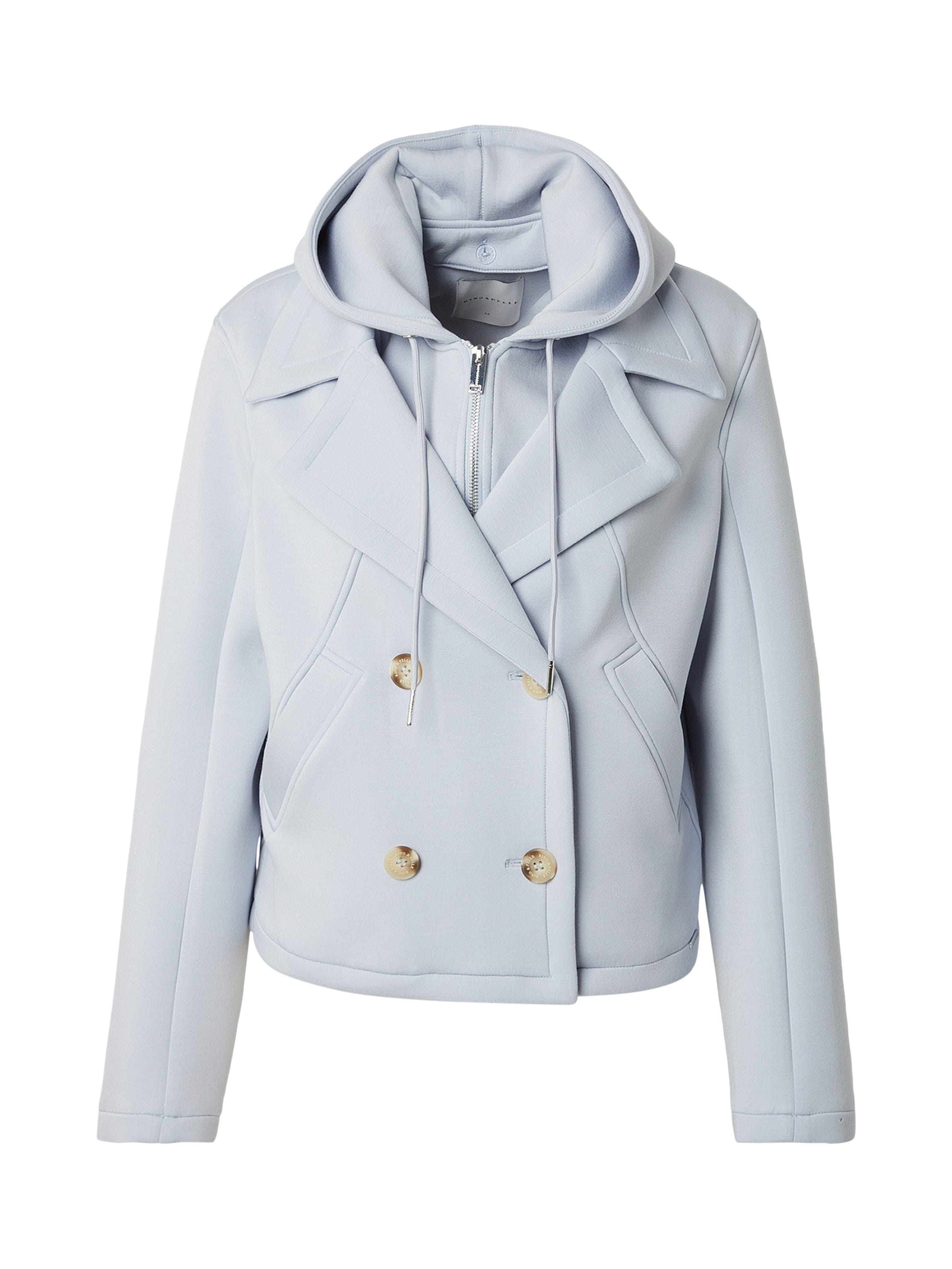 RINO & PELLE - Casaco meia-estação 'Bray' em azul: frente