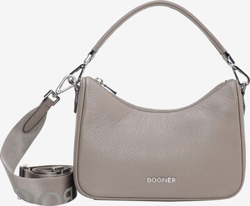 BOGNER Schultertasche 'Pontresina Lora' in Grau: predná strana