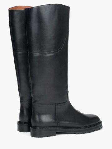 Estro Overknees '67-3011'‌ in Schwarz