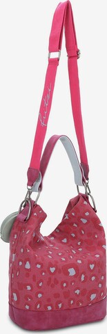 Fritzi aus Preußen Shoulder Bag 'Izzy07 Olga' in Red